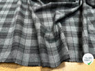 DRAPERIE FLANELLE MOTIF PRINCE DE GALLES GRIS - My Little Coupon