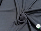 (Chute) DRAPERIE POLYVISCOSE À CARREAUX ÉLÉGANT BLEU NOIR - My Little Coupon