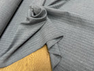 DRAPERIE POLYVISCOSE LAINE STRETCH GRIS RAYÉ - My Little Coupon