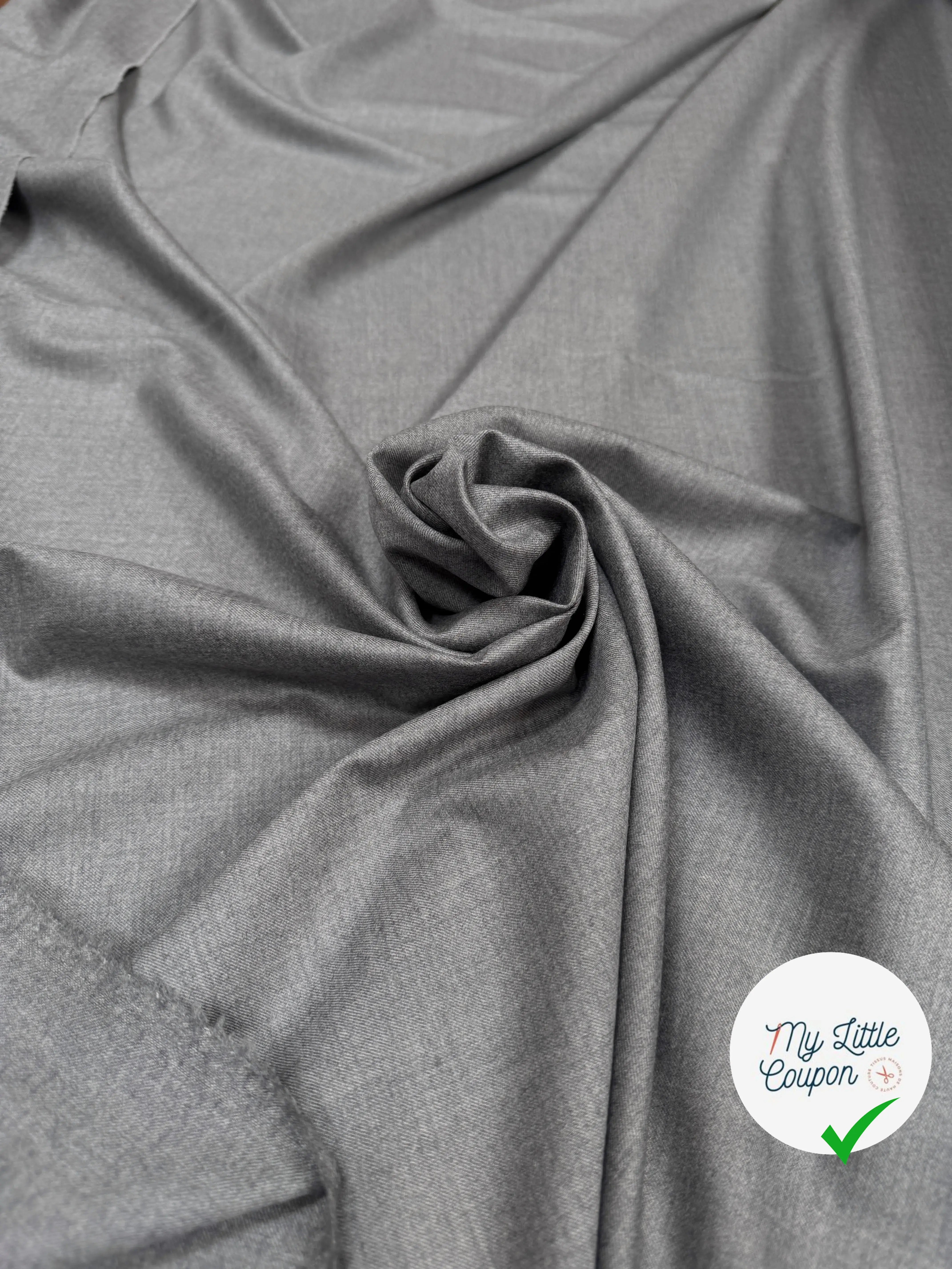 DRAPERIE SERGÉE LORO PIANA LAINE ET SOIE ACCADEMIA - My Little Coupon