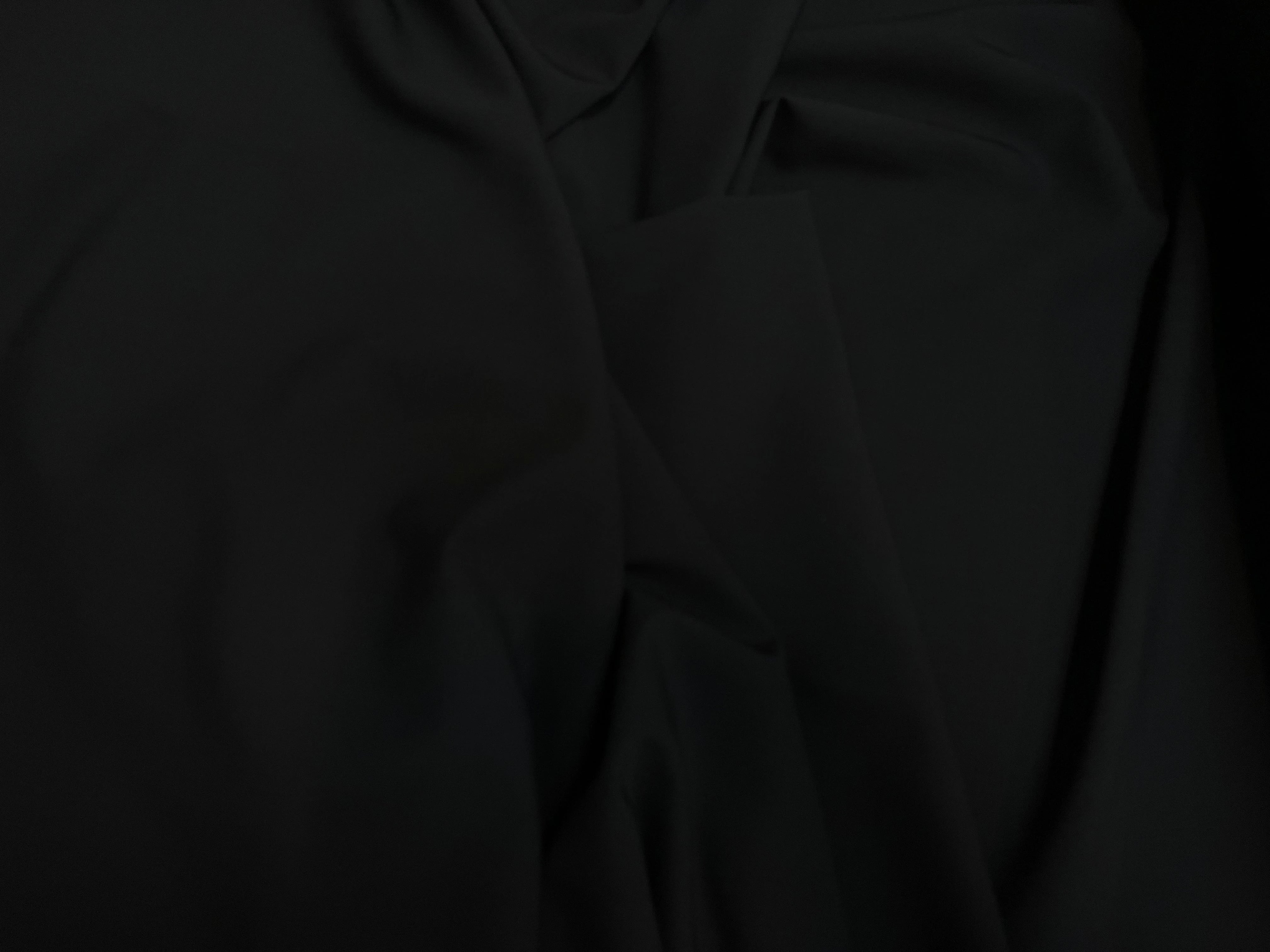 DRAPERIE TOILE DE LAINE STRETCH NOIRE - My Little Coupon