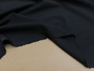 DRAPERIE TOILE DE LAINE STRETCH NOIRE - My Little Coupon