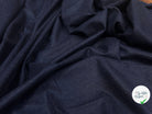(Chute) FLANELLE 100% LOURDE BARBERIS 100% LAINE BLEU PROFOND - My Little Coupon