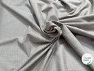 FLANELLE DE COTON SERGÉE MARRON GLACÉ - My Little Coupon