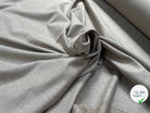 FLANELLE DE COTON SERGÉE MARRON GLACÉ - My Little Coupon