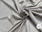 FLANELLE DE COTON SERGÉE MARRON GLACÉ - My Little Coupon