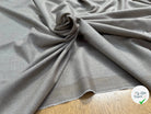 FLANELLE DE COTON SERGÉE MARRON GLACÉ - My Little Coupon