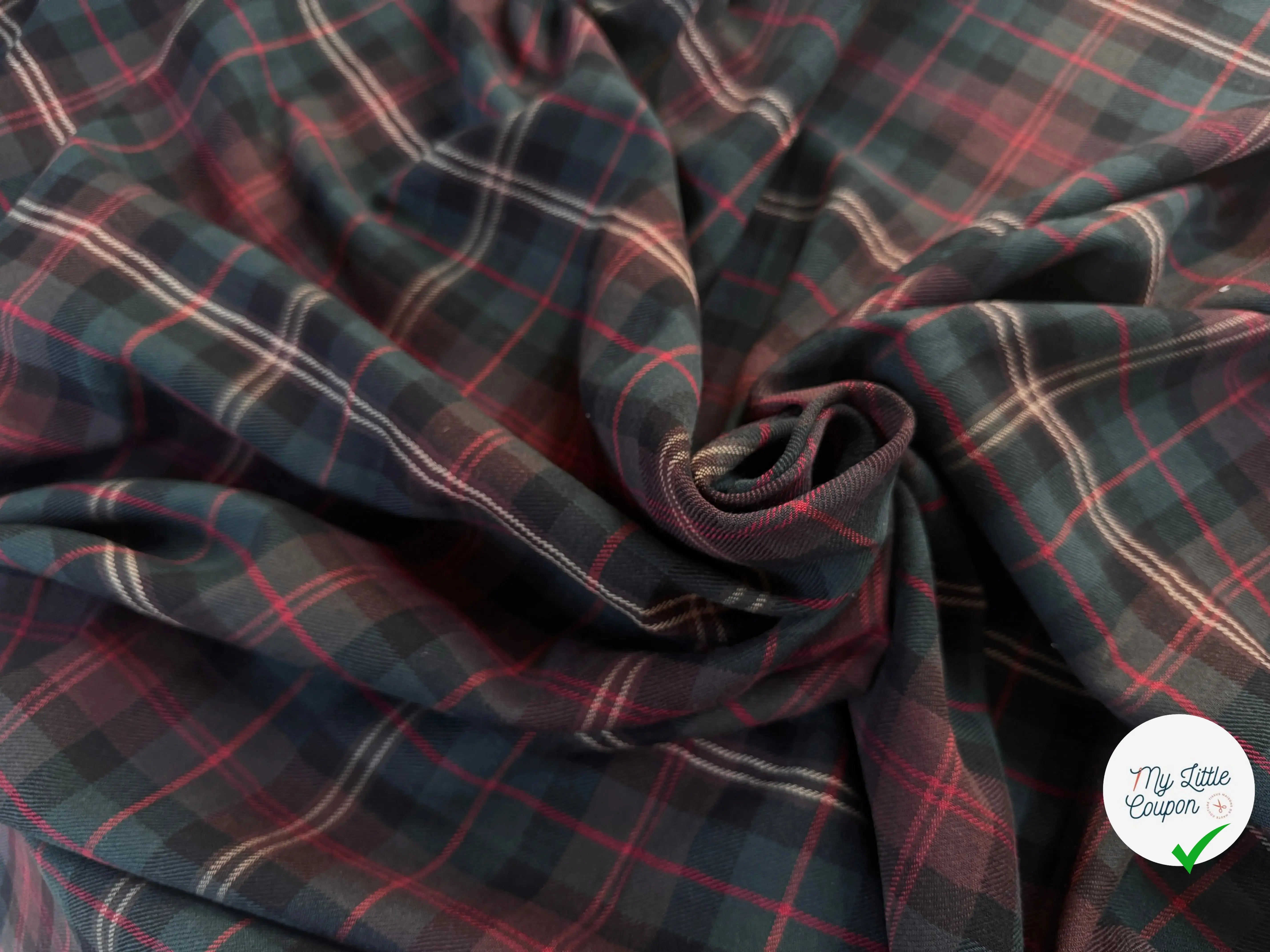 FLANELLE SERGÉE SURCHEMISE QUALITÉ JAPAN - My Little Coupon