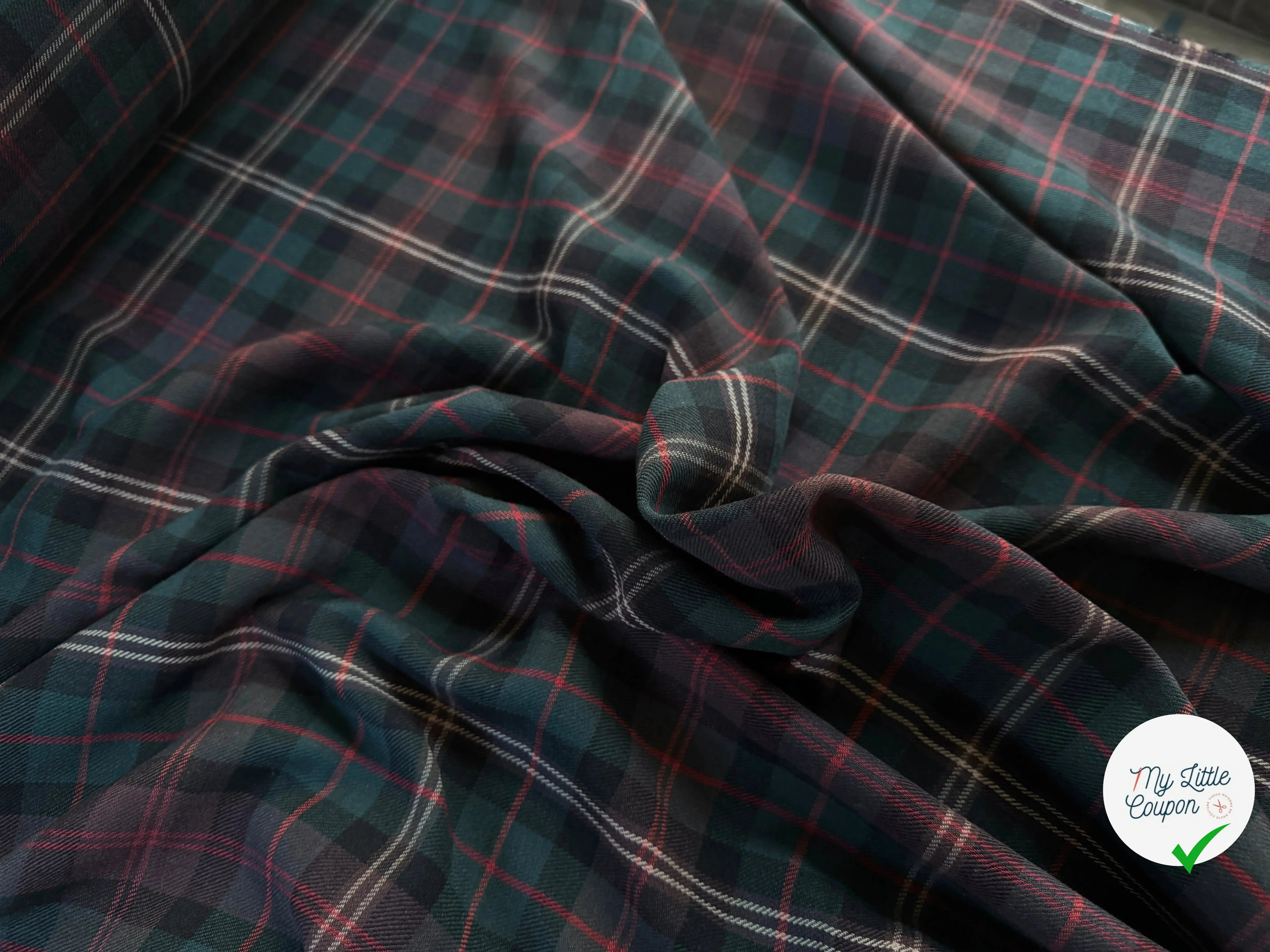 FLANELLE SERGÉE SURCHEMISE QUALITÉ JAPAN - My Little Coupon