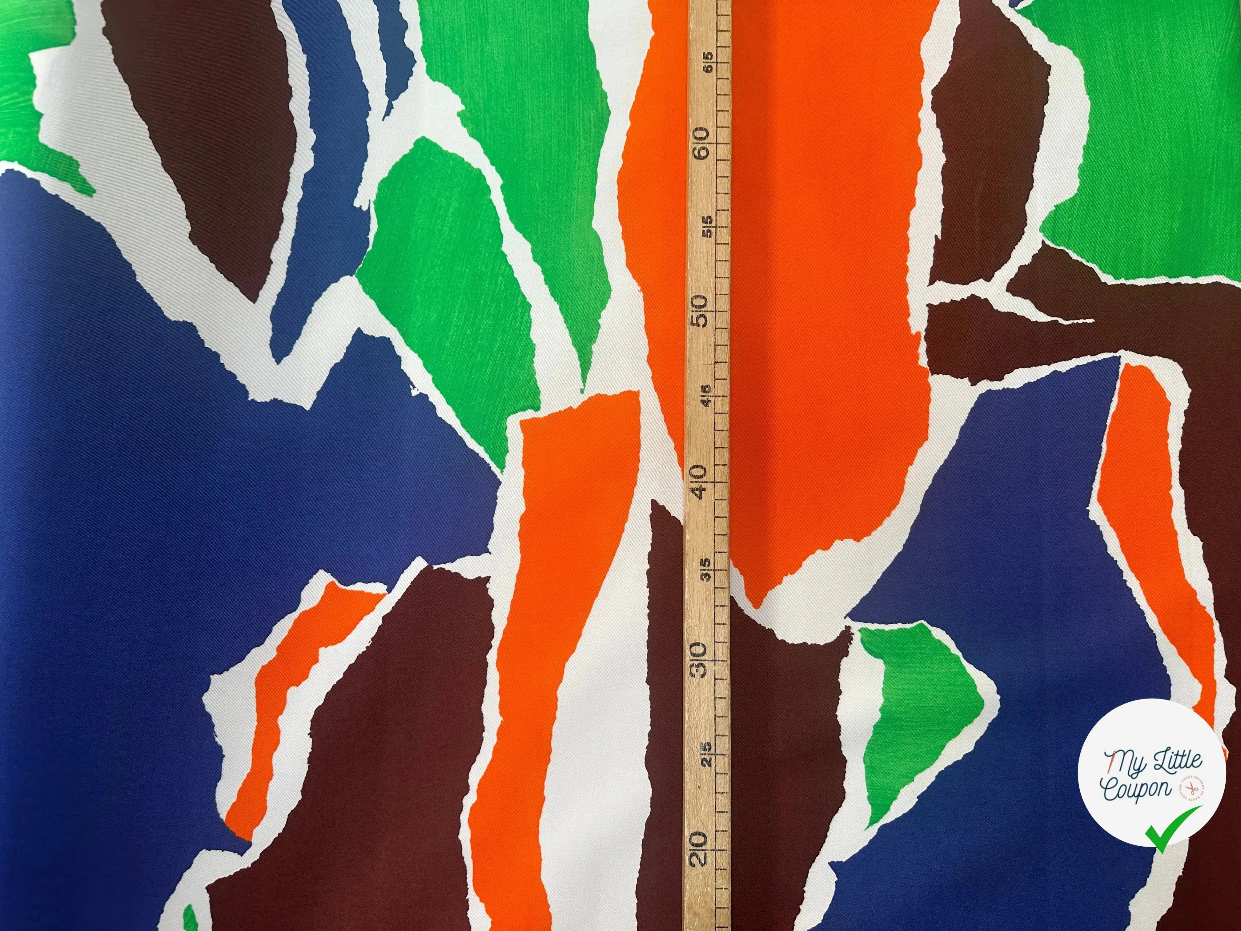 GABARDINE DE COTON STRECTH CAMOUFLAGE CONTEMPORAIN - My Little Coupon