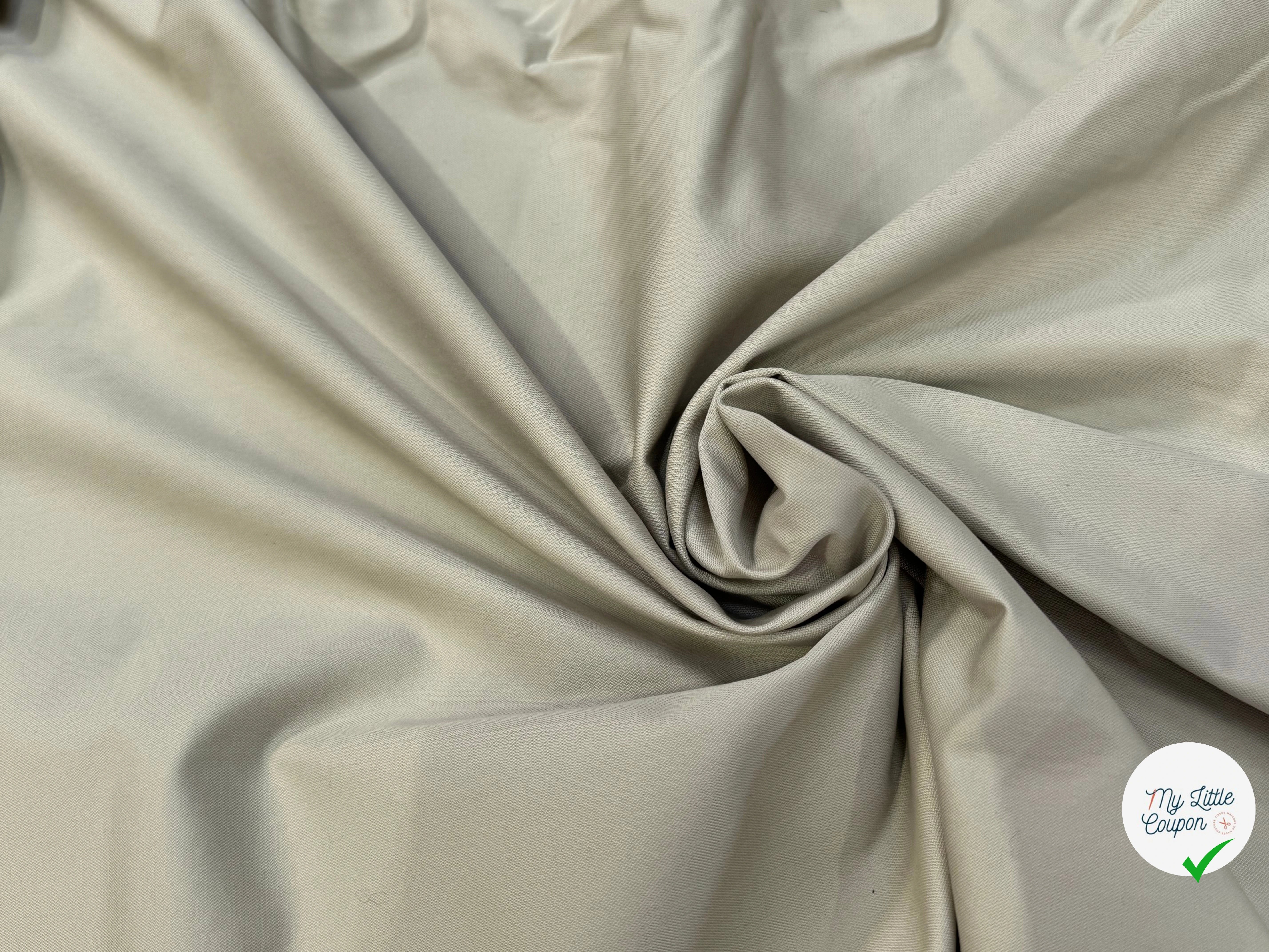 (Chute) GABARDINE DE COTON TENUE IMPÉCABLE BEIGE - My Little Coupon