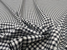 GABARDINE DUVETEUSE DAMIER SERGÉ MARQUÉ MSO