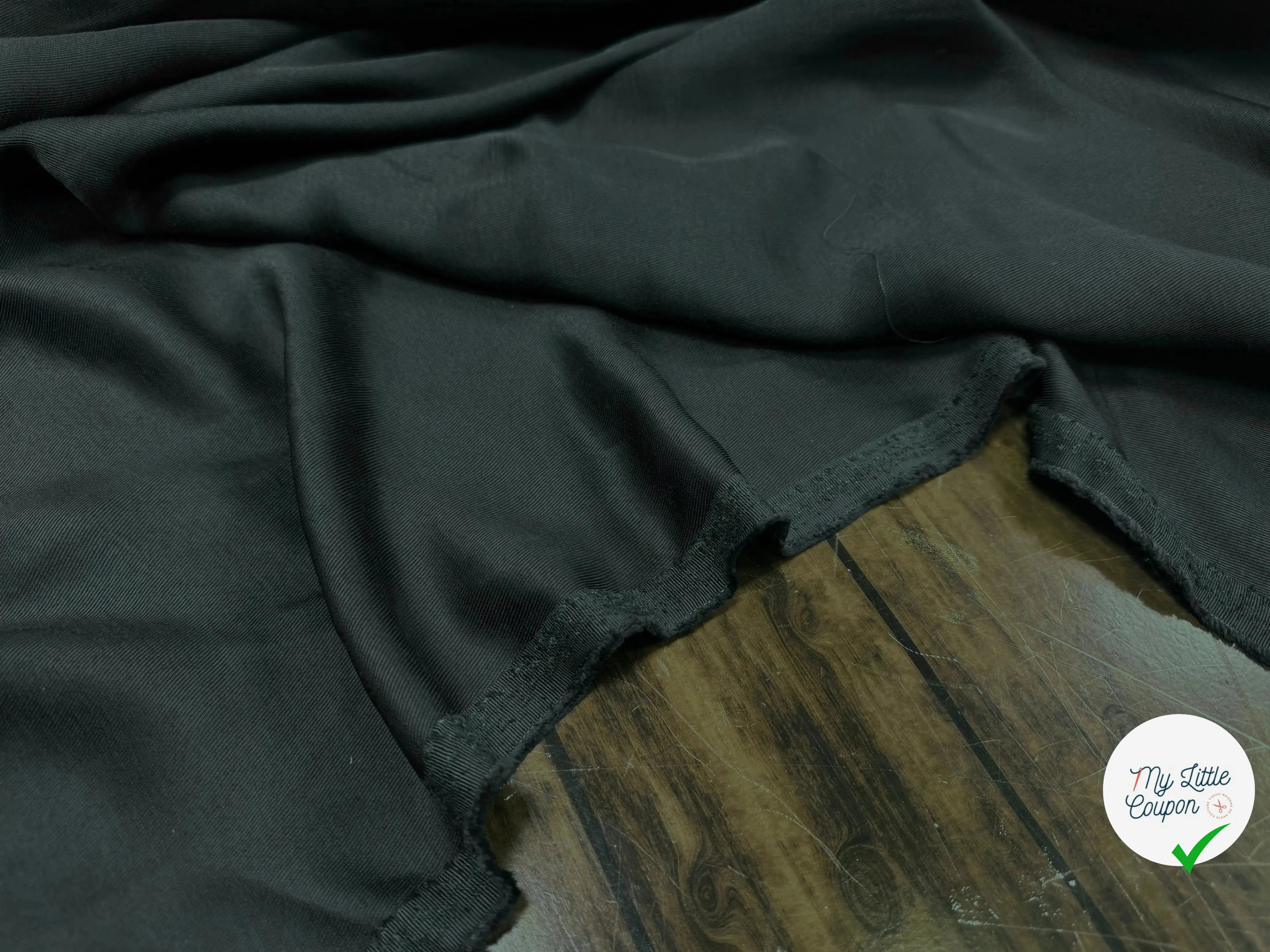GABARDINE FLUIDE LYOCELL STRIÉE - My Little Coupon