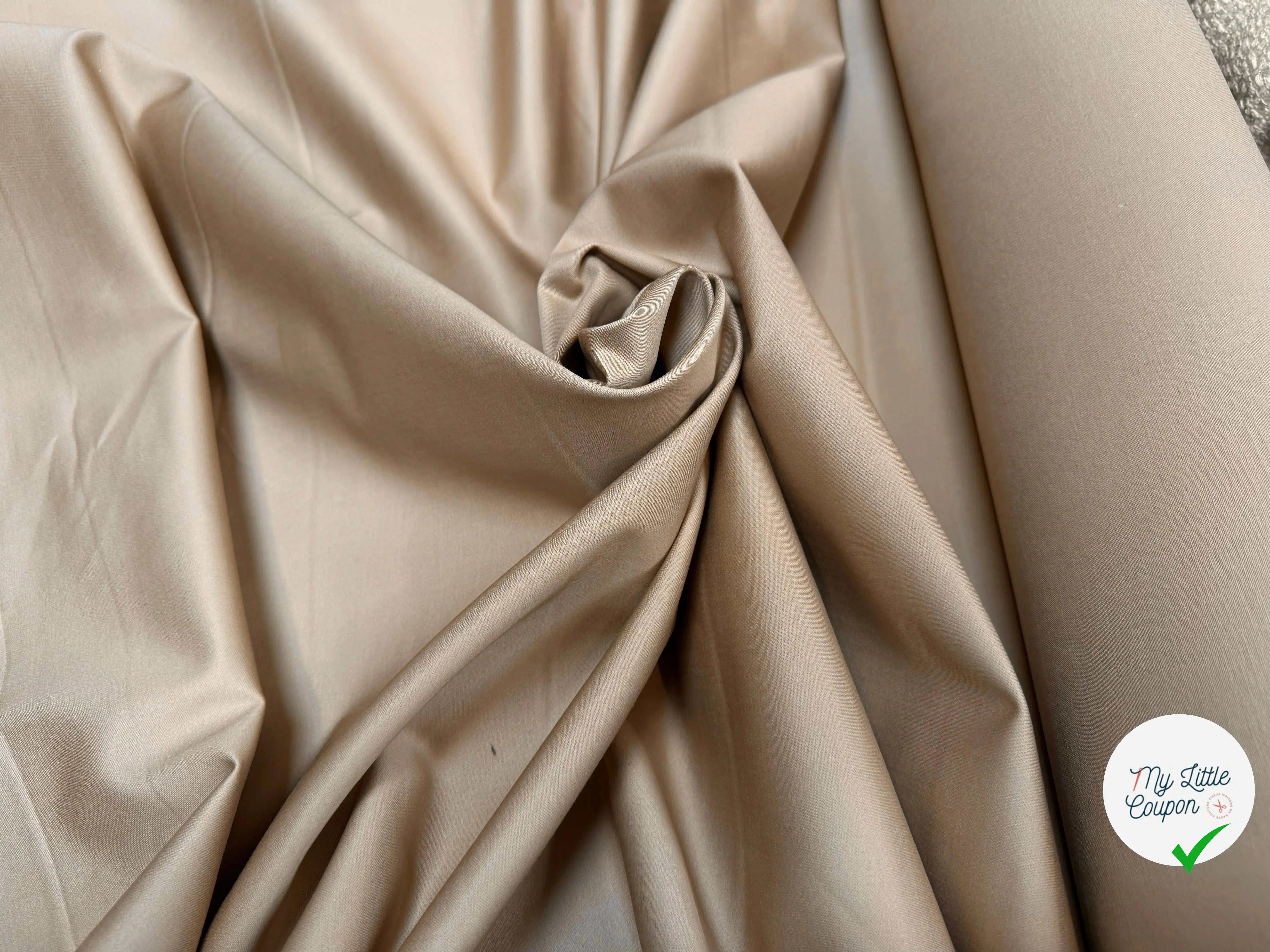 GABARDINE PEIGNEE QUALITÉ COUTURE - My Little Coupon