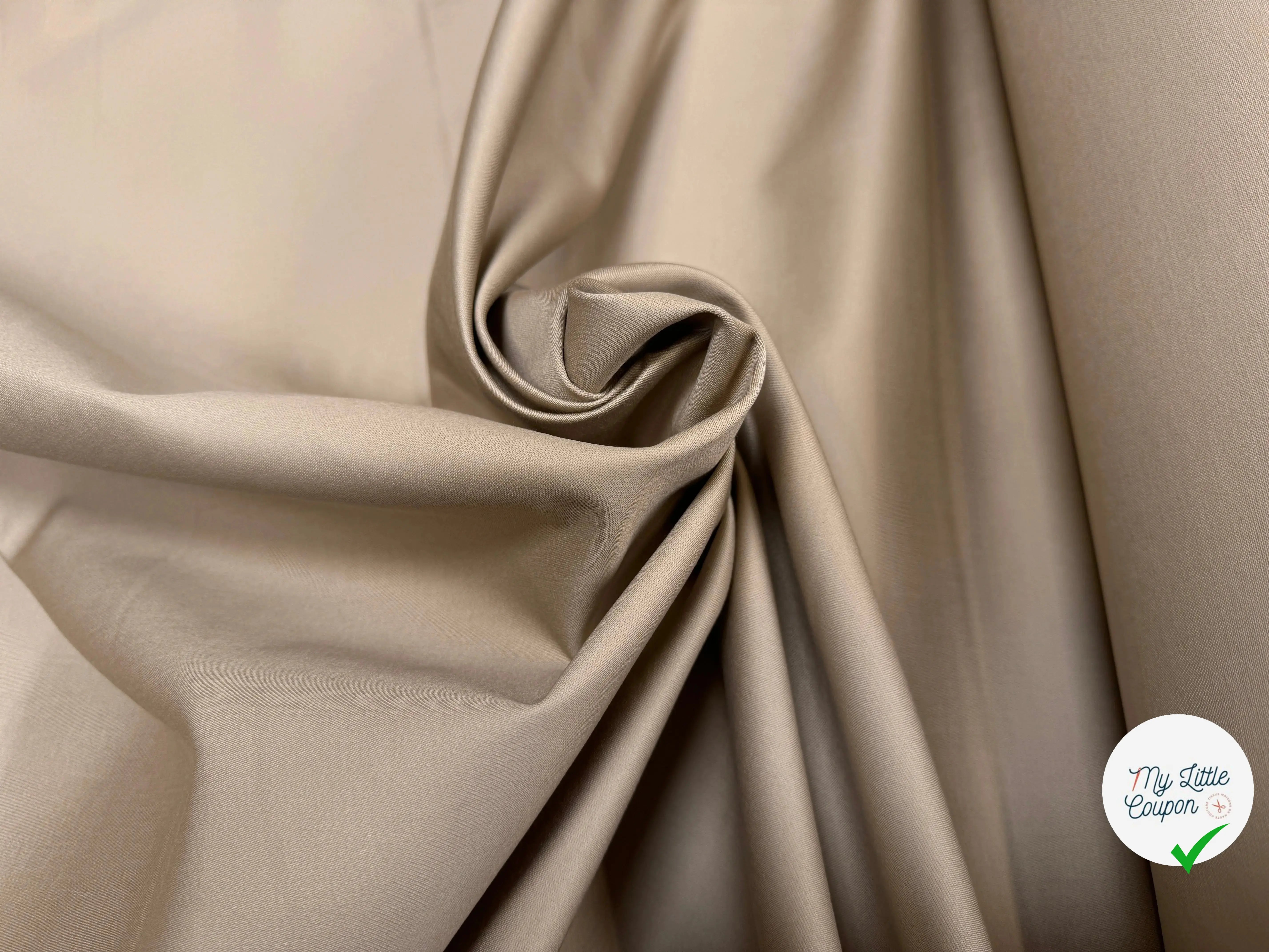 GABARDINE PEIGNEE QUALITÉ COUTURE - My Little Coupon