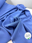 GABARDINE VISCOSE STORM BLUE MSO