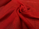 HAMMERED SILK GAUZE, Peppery Red - My Little Coupon