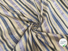 JACQUARD À RAYURES BLEU - My Little Coupon