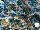 JACQUARD TISSÉ TEINT AUBUSSON ALLOVER ÉMERAUDE - My Little Coupon
