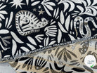 JACQUARD TISSÉ TEINT MYSTIC ALLOVER NOIR - My Little Coupon