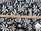 JACQUARD TISSÉ TEINT MYSTIC ALLOVER NOIR - My Little Coupon