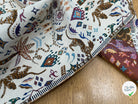 JACQUARD TISSÉ TEINT TIBET PAOLA ALLOVER BLANC - My Little Coupon