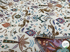 JACQUARD TISSÉ TEINT TIBET PAOLA ALLOVER BLANC - My Little Coupon