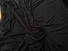 JERSEY DE COTON JASPÉ NOIR - My Little Coupon