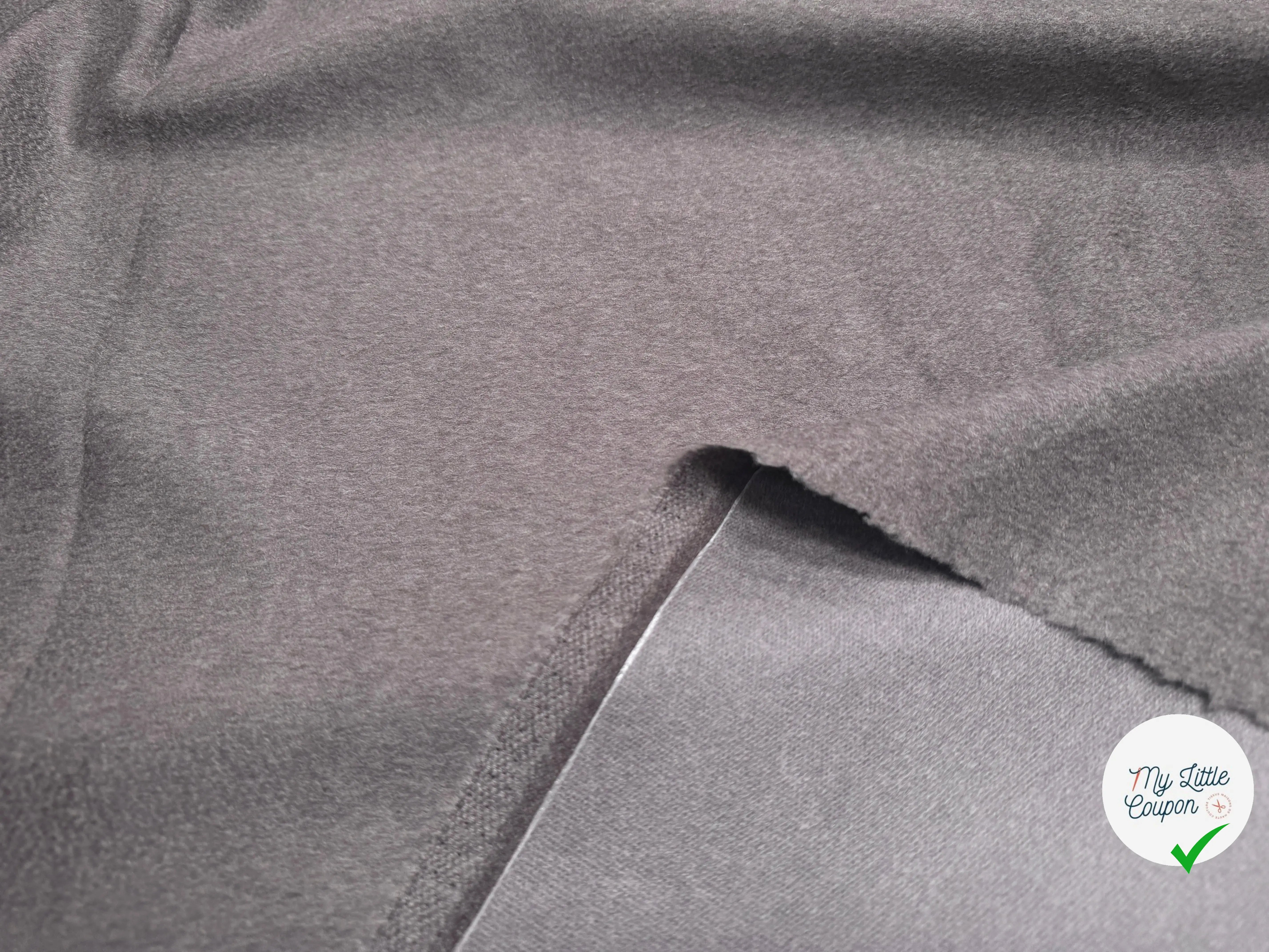 LAINAGE CACHEMIRE THERMOCOLLE GRIS - My Little Coupon