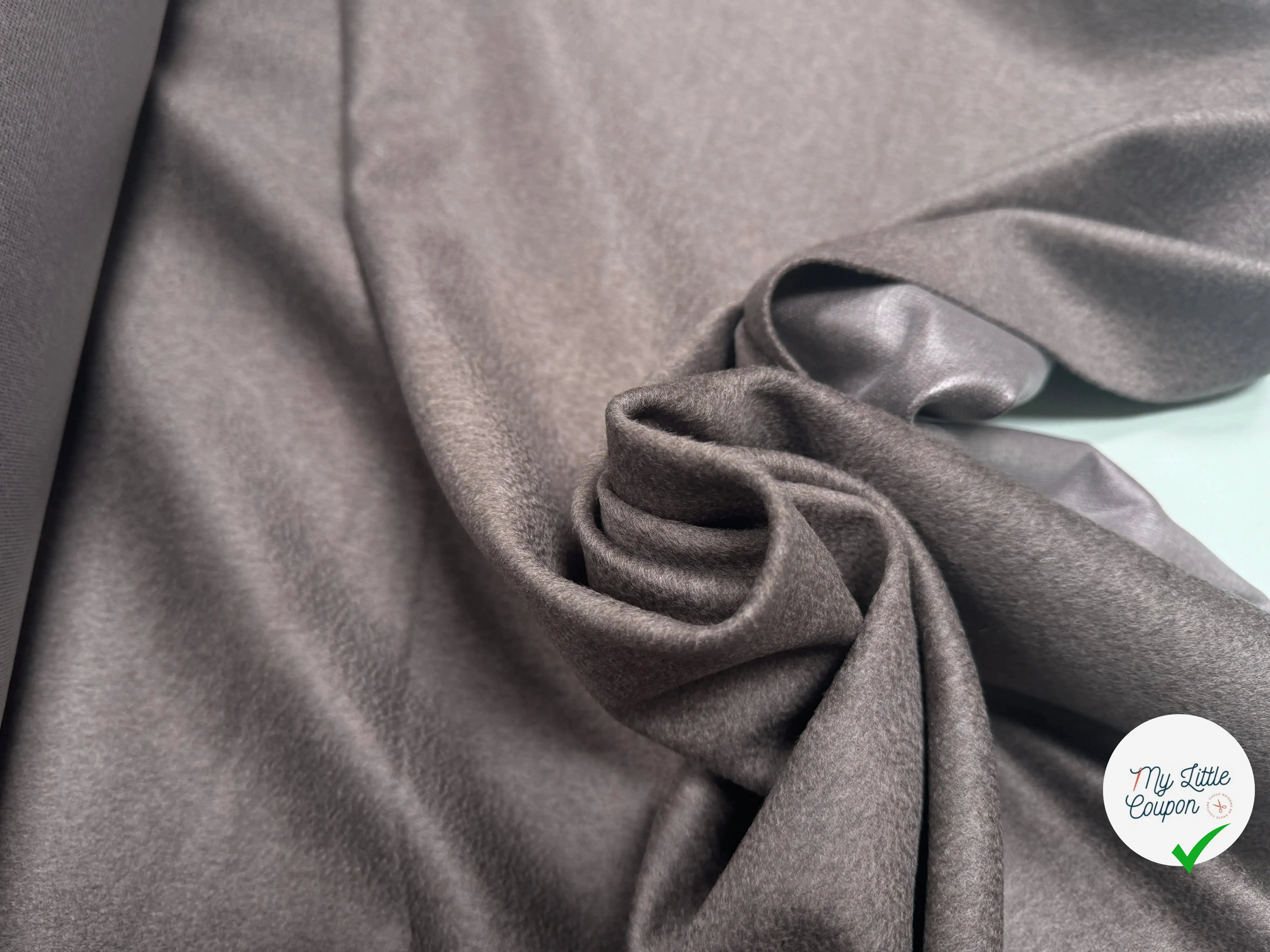 LAINAGE CACHEMIRE THERMOCOLLE GRIS - My Little Coupon