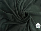 LAINAGE MANTEAU ALPAGA FOURRURE VERT FORÊT LUMINEUX MLC INTERN