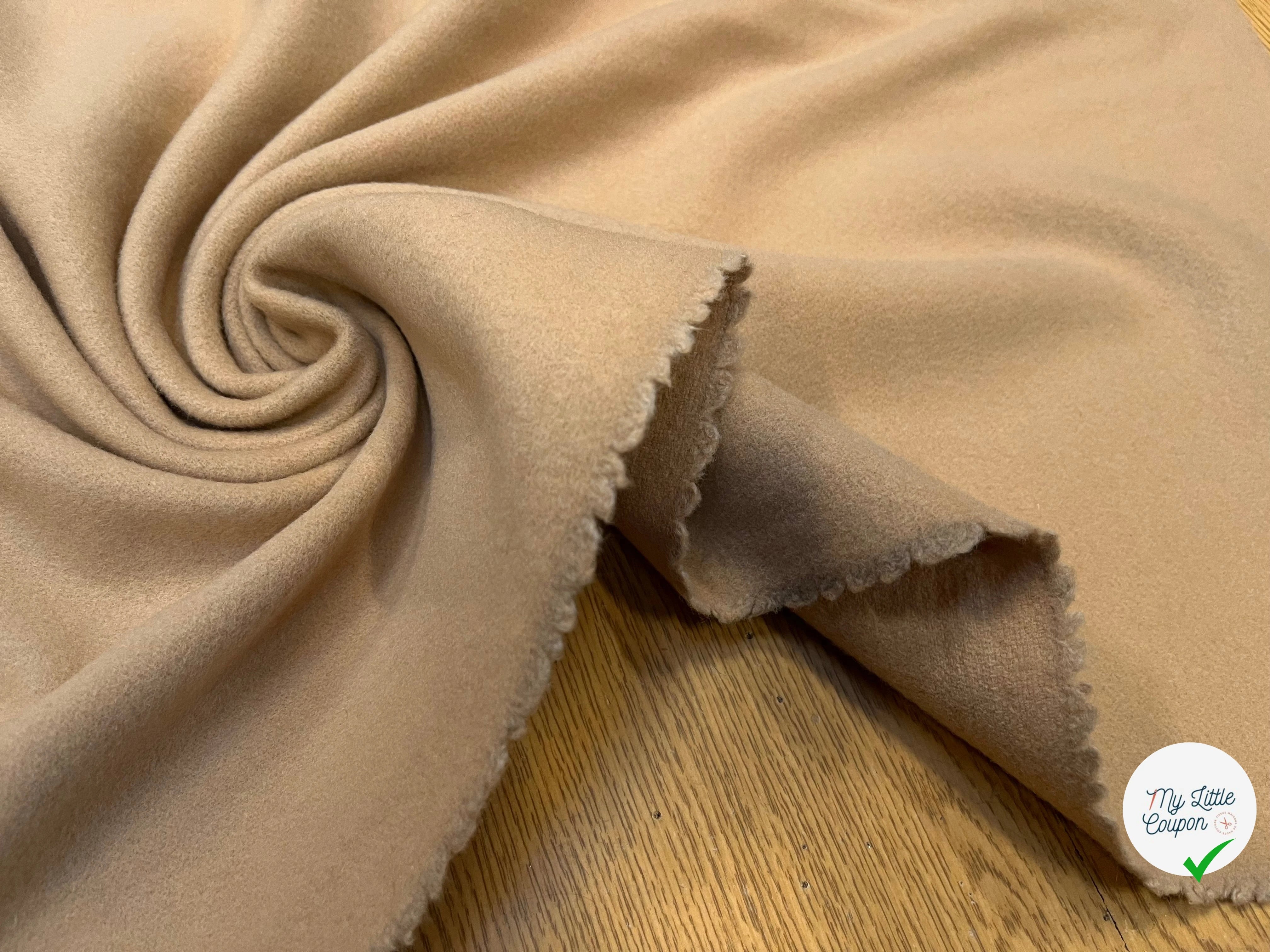 (Chute) LAINAGE MANTEAU BEIGE 10% CASHMERE - My Little Coupon