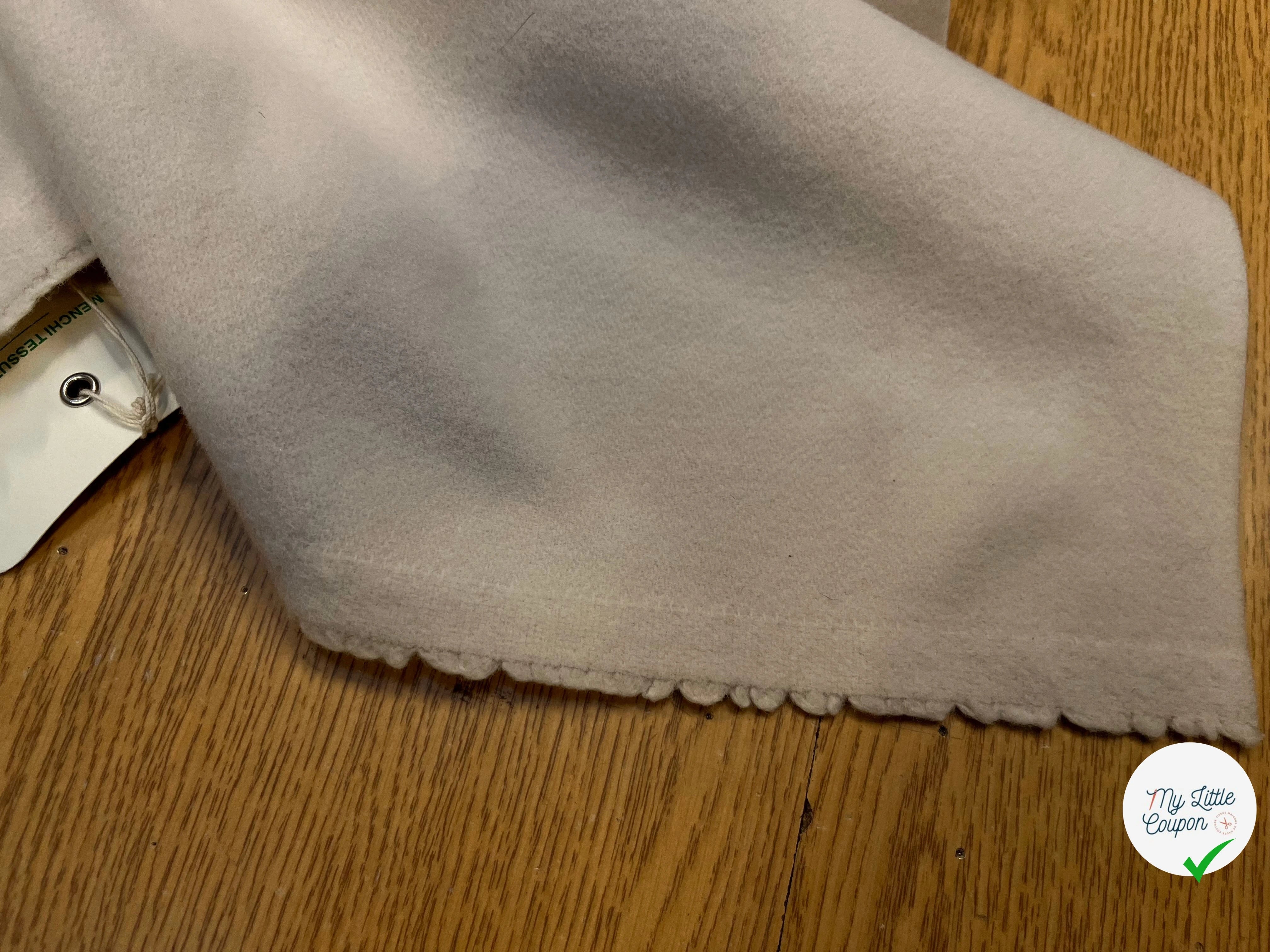 (Chute) LAINAGE MANTEAU BEIGE CLAIR 20% CASHMERE - My Little Coupon
