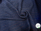 LAINAGE STRIÉ RAYURES ROUGE FOND BLEU - My Little Coupon
