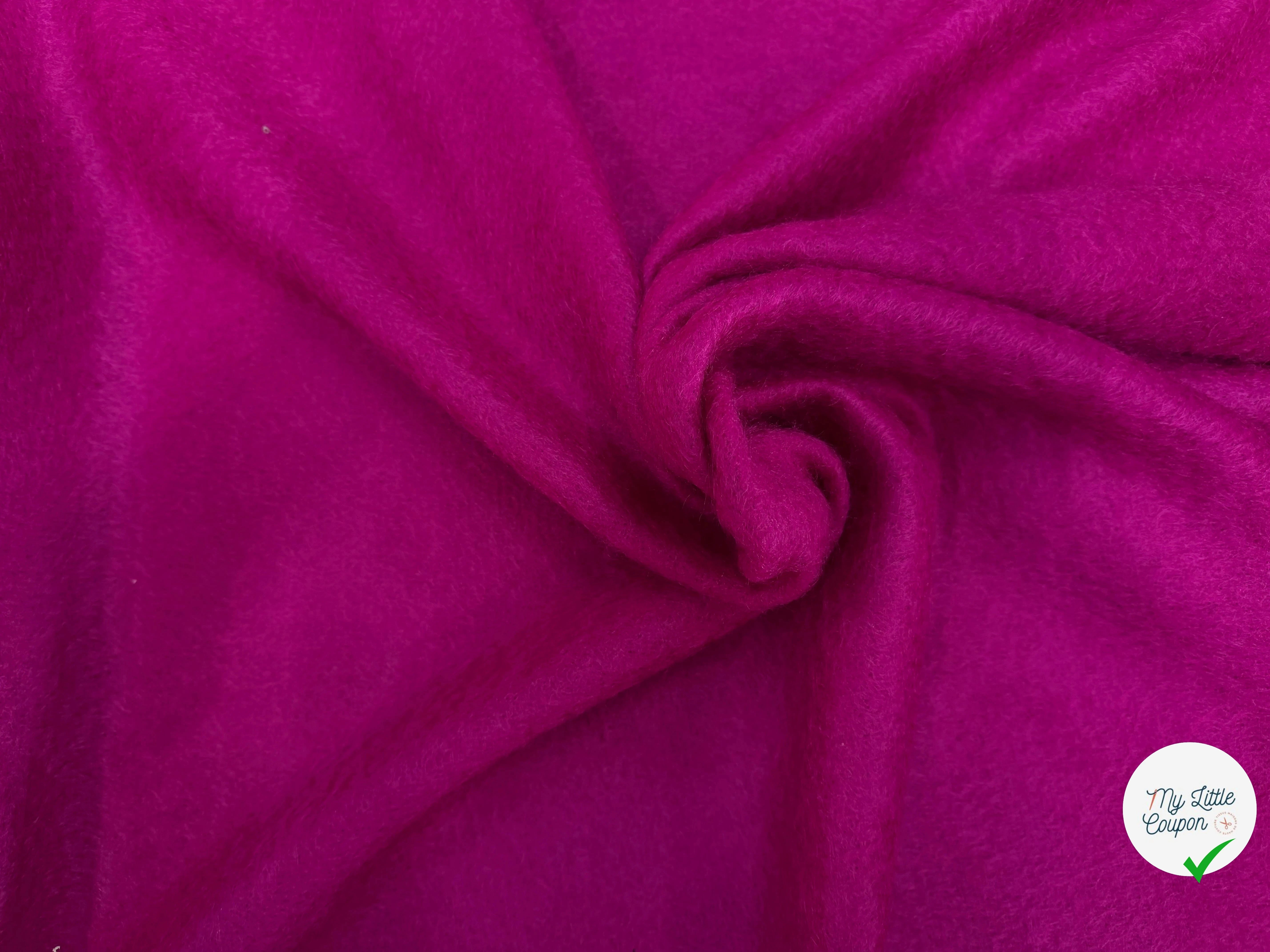 LAINE FOULÉE FUSCHSIA POILS COURTS - My Little Coupon