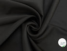 LIGHT WOOL GABARDINE, Black - My Little Coupon