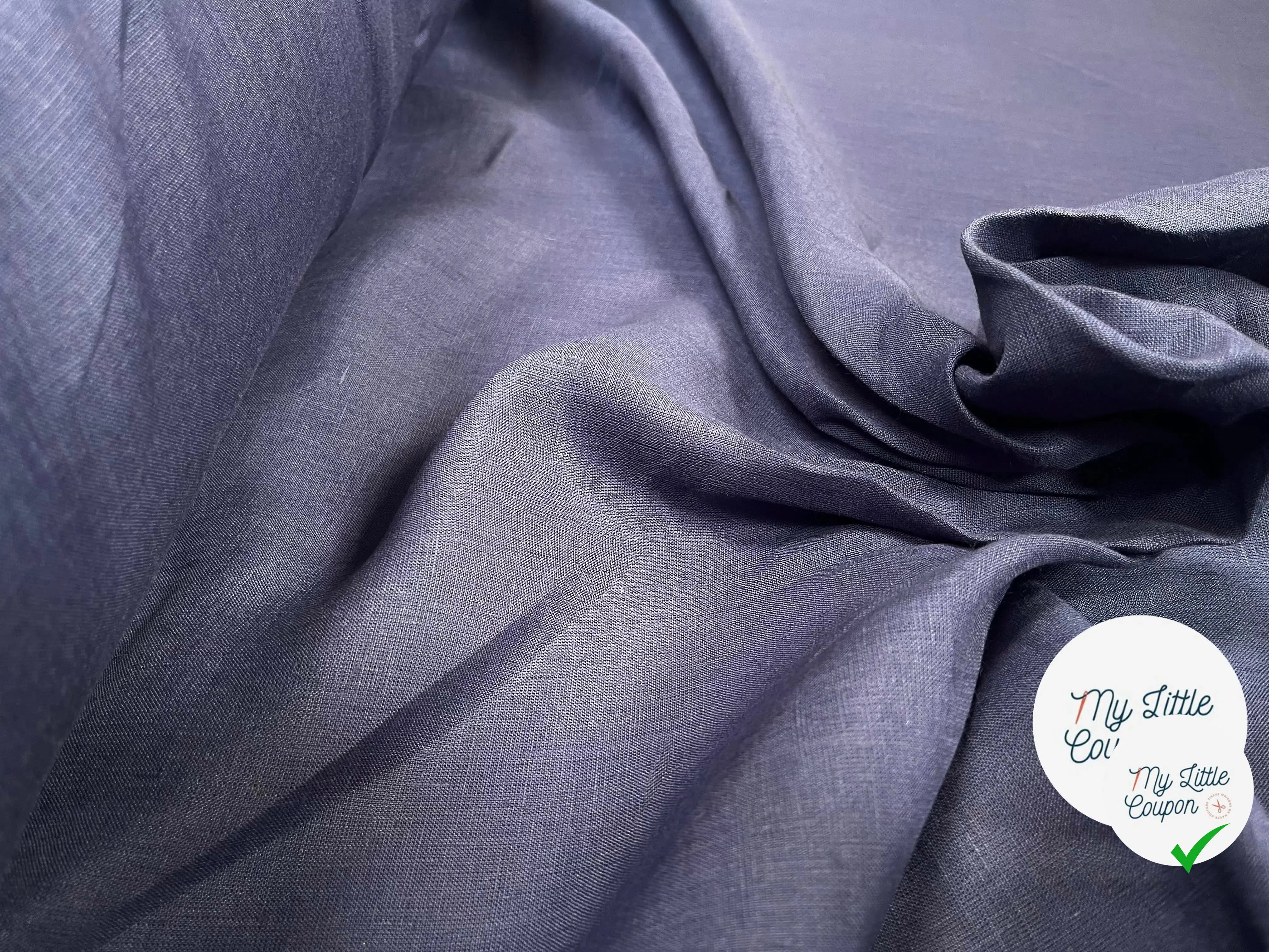 LIN UNI 100% LIN U26 INDIGO - My Little Coupon