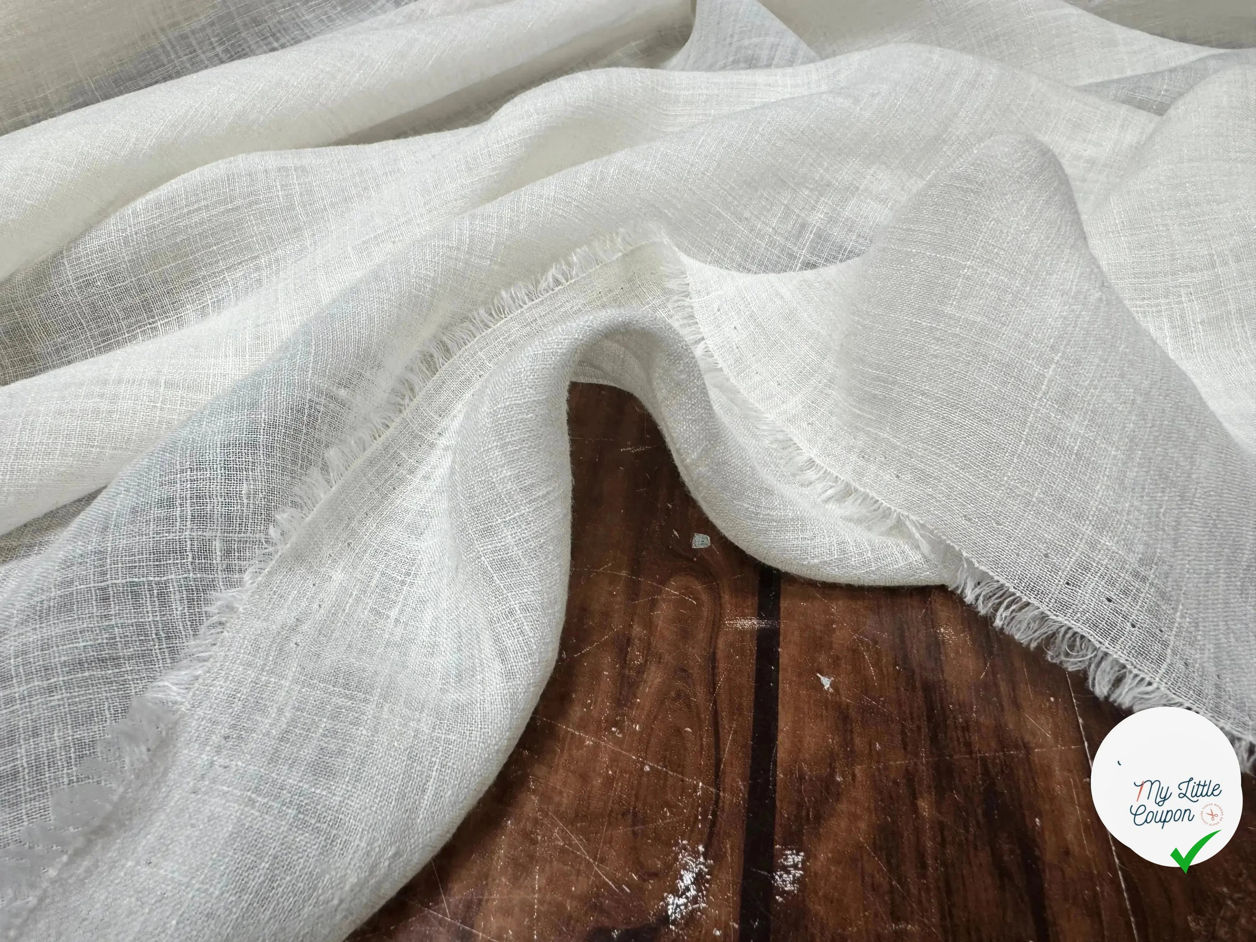 LINEN SILK VOILE, Iconic Milk - My Little Coupon