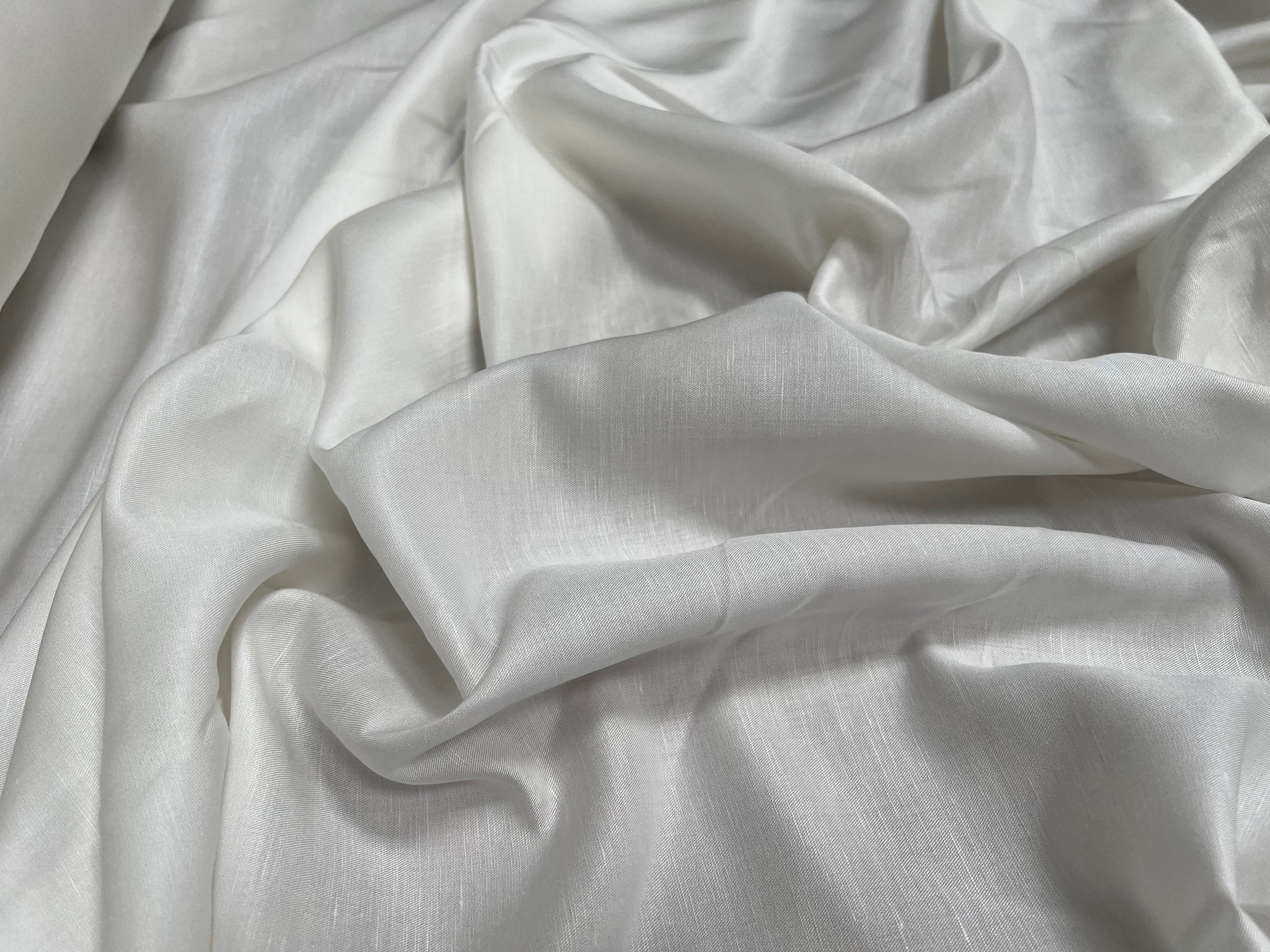 LYOCELL 30% LIN BLANC CASSÉ - My Little Coupon