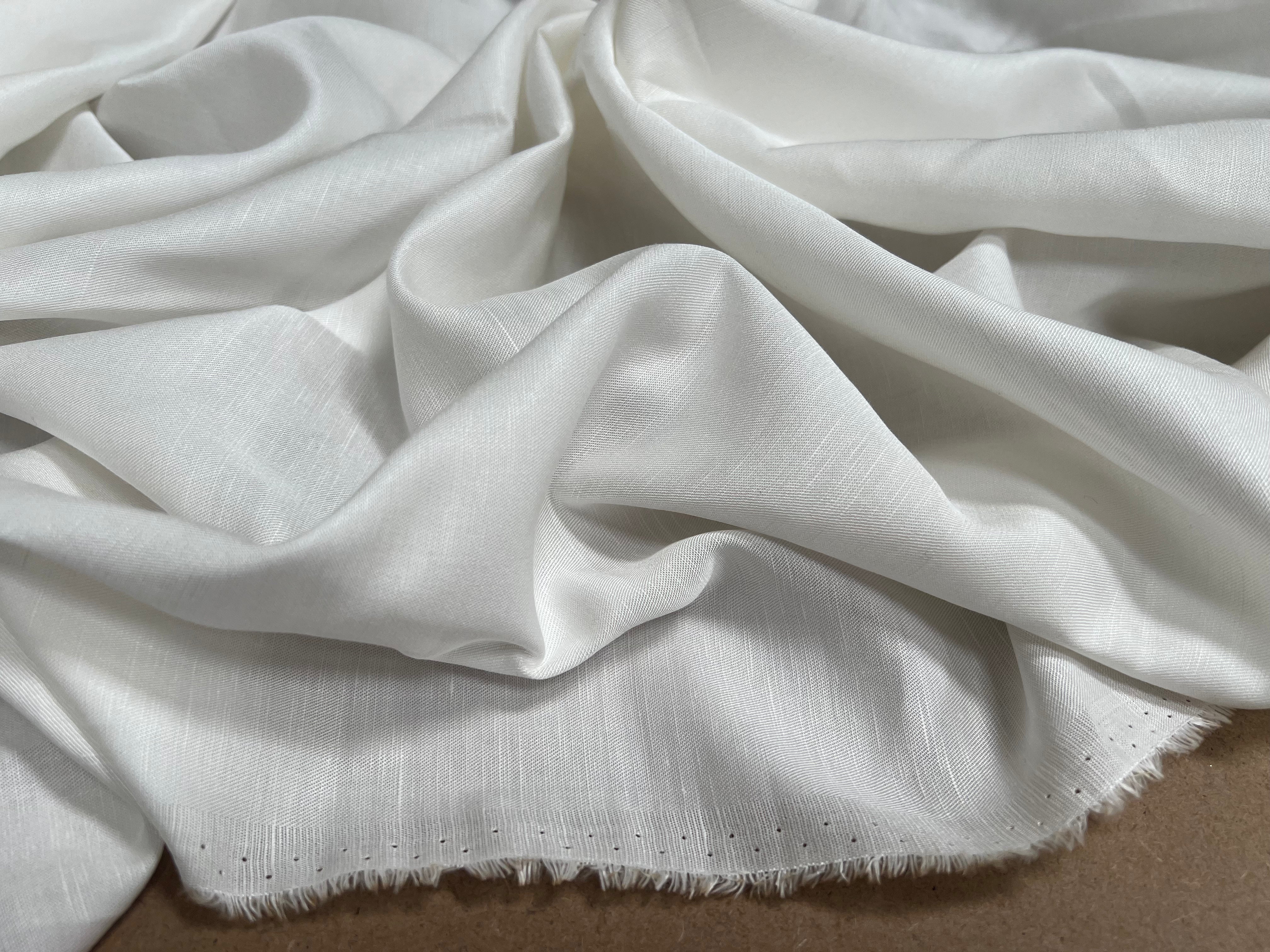 LYOCELL 30% LIN BLANC CASSÉ - My Little Coupon