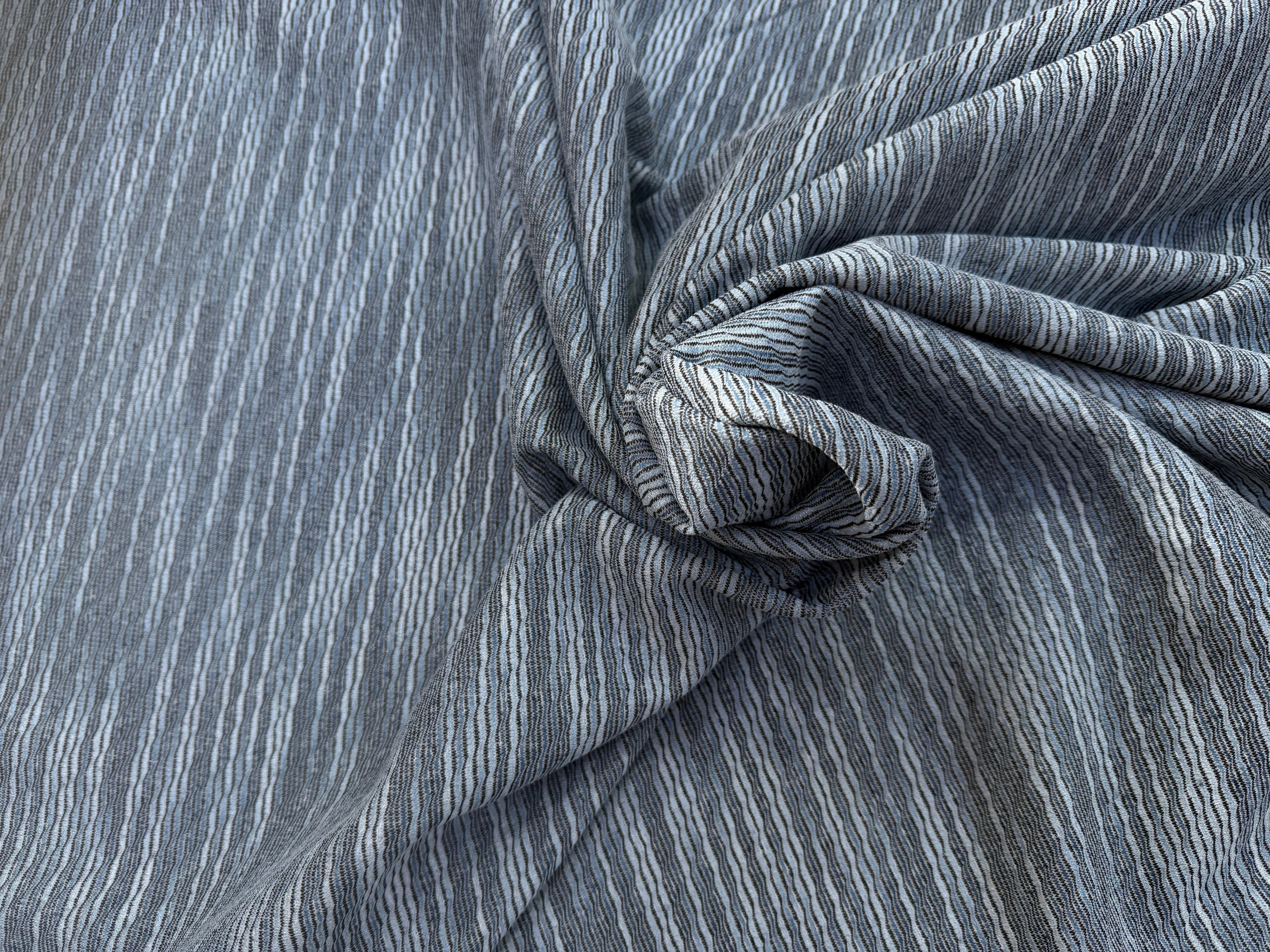 (Chute) MAILLE BELLE TENUE JACQUARD COTON BLUE - My Little Coupon