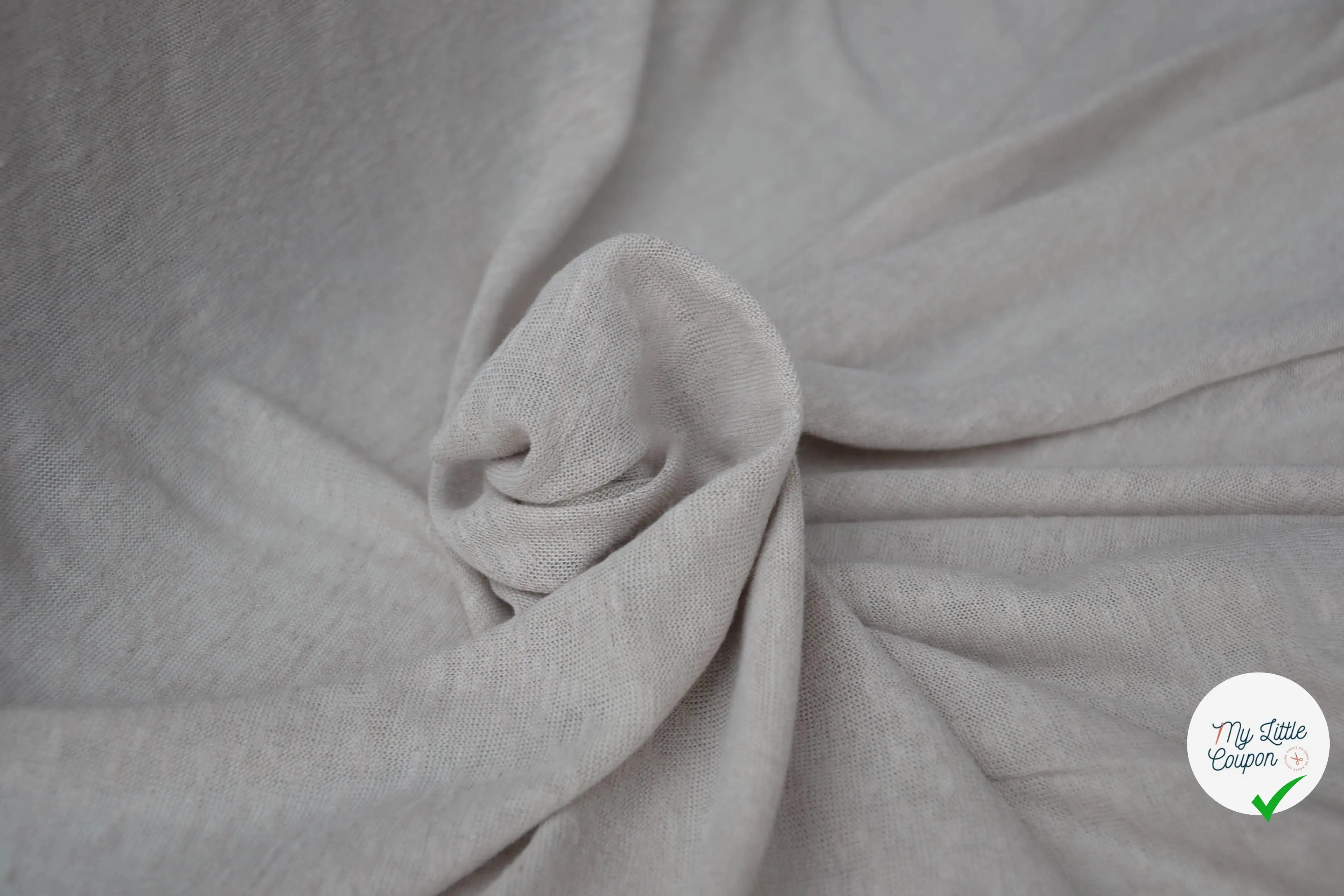 MAILLE EFFET LIN CHIC BEIGE - My Little Coupon