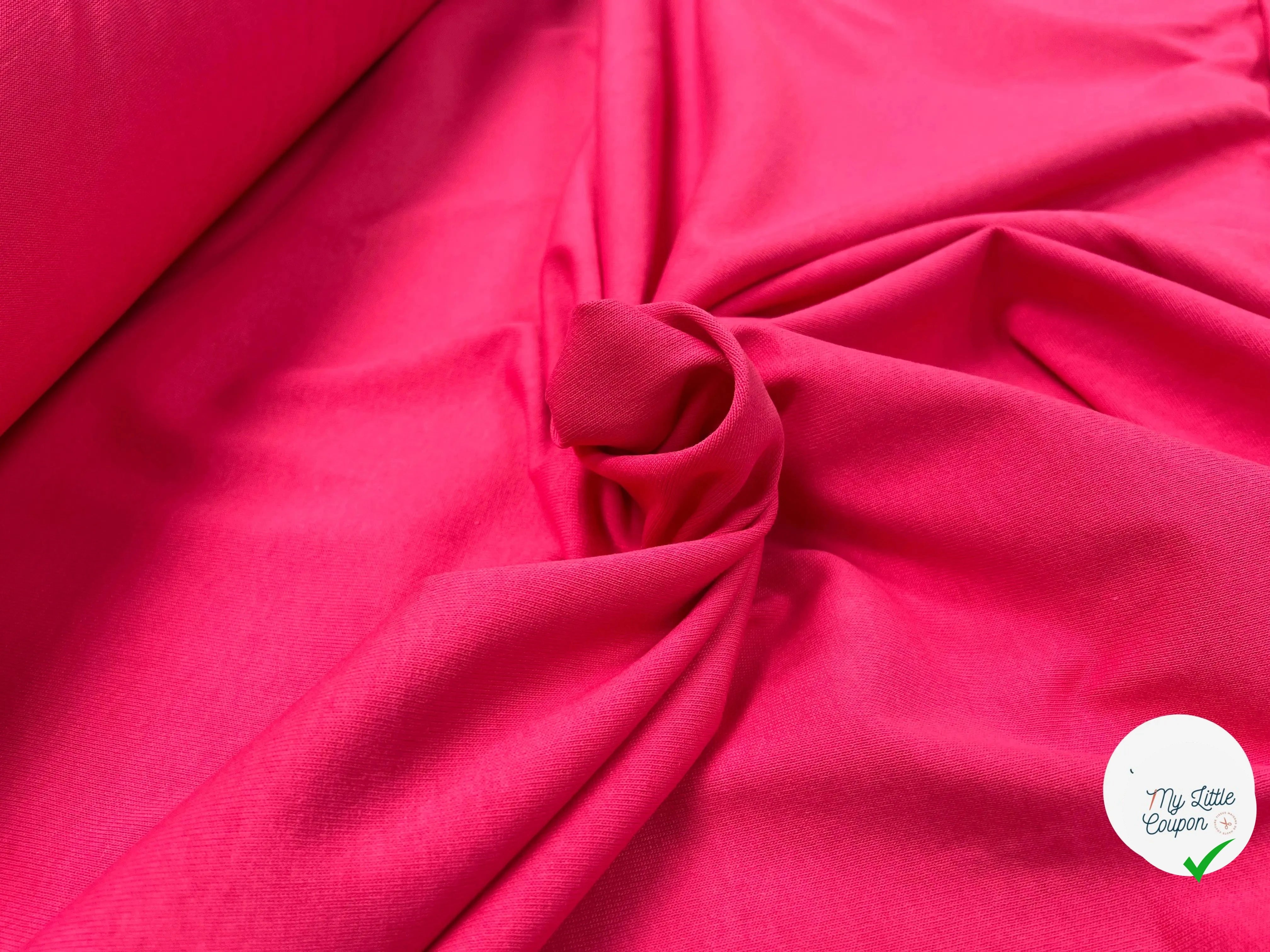 MAILLE LOURDE UNIE ROSE MADE IN FRANCE - My Little Coupon