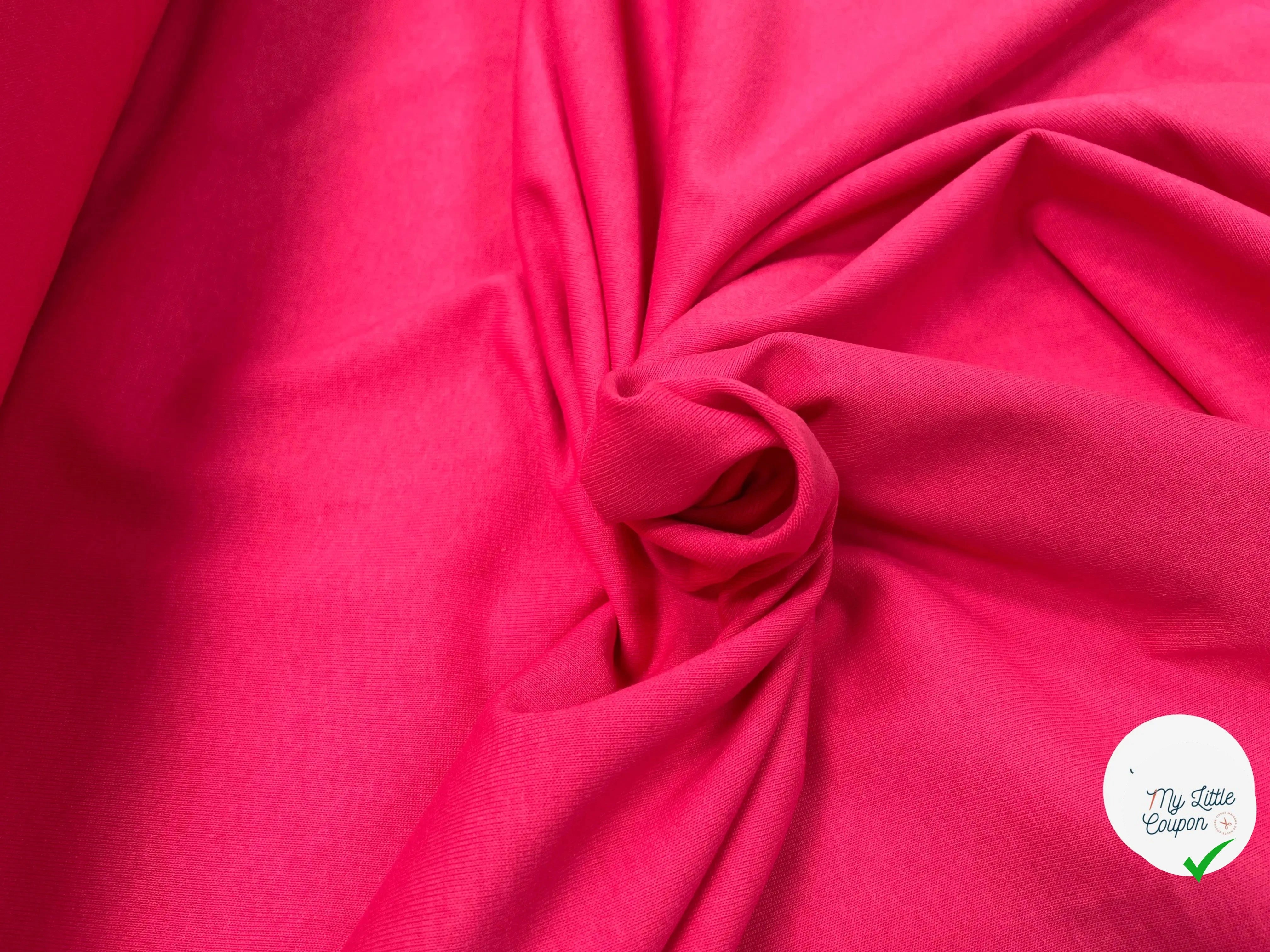 MAILLE LOURDE UNIE ROSE MADE IN FRANCE - My Little Coupon