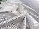 MAILLE PERFORÉE MESH BLANC - My Little Coupon