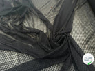 MAILLE RÉSILLE QUADRILLÉE NOIRE - My Little Coupon
