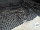 MAILLE RÉSILLE QUADRILLÉE NOIRE - My Little Coupon