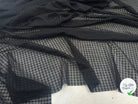 MAILLE RÉSILLE QUADRILLÉE NOIRE - My Little Coupon