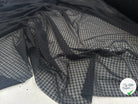 MAILLE RÉSILLE QUADRILLÉE NOIRE - My Little Coupon