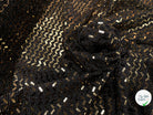 MAILLE SÉQUIN PÉTITE RECTANGLE OR EN ZIG ZAG BRILLANTE - My Little Coupon